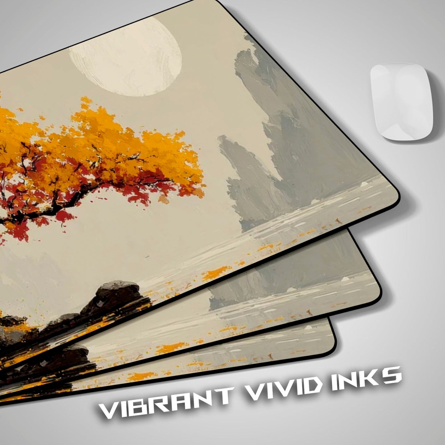 Flex Designs Mouse Pad Autumn in Japan Gaming Mouse Pad Accessories - Artist  Large Gaming Mouse Pad