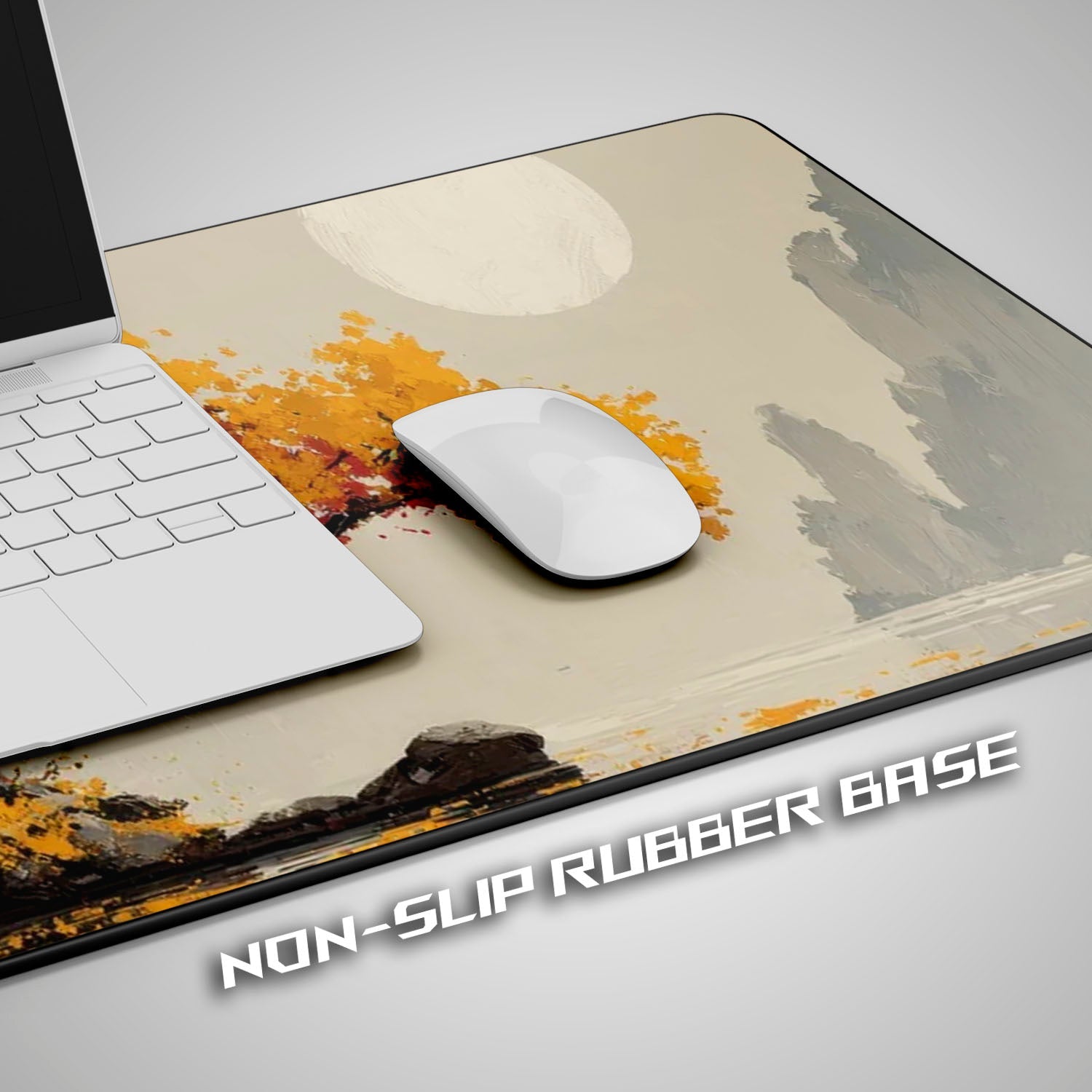 Flex Designs Mouse Pad Autumn in Japan Gaming Mouse Pad Accessories - Artist  Large Gaming Mouse Pad