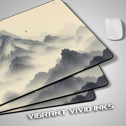 Flex Designs Mouse Pad Sakura Mountain Blossoms Gaming Mouse Pad Accessories - Artist  Large Gaming Mouse Pad