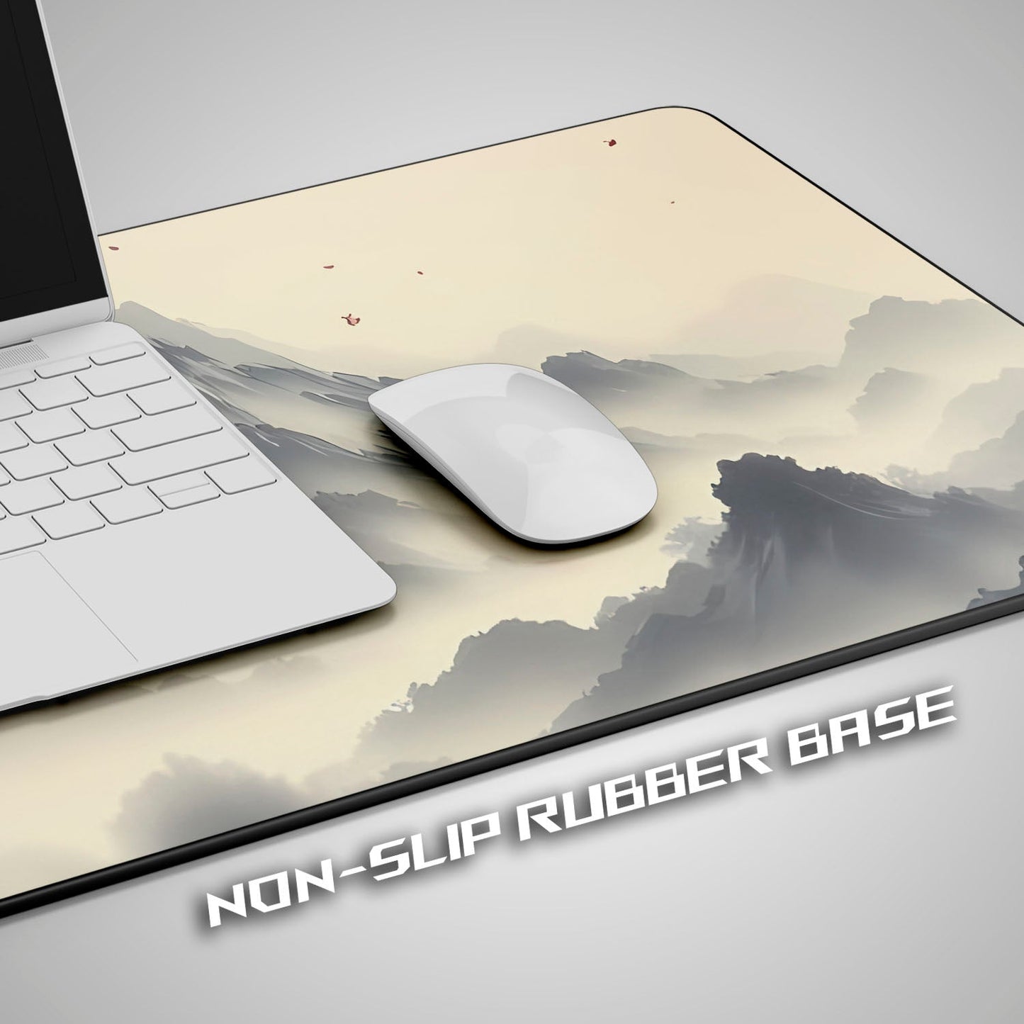 Flex Designs Mouse Pad Sakura Mountain Blossoms Gaming Mouse Pad Accessories - Artist  Large Gaming Mouse Pad