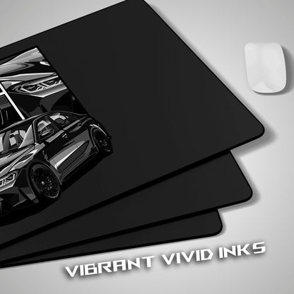 Flex Designs Mouse Pad Black BMW M3 Gaming Mouse Pad Accessories - Cars Supercar, Hype Car Large Gaming Mouse Pad