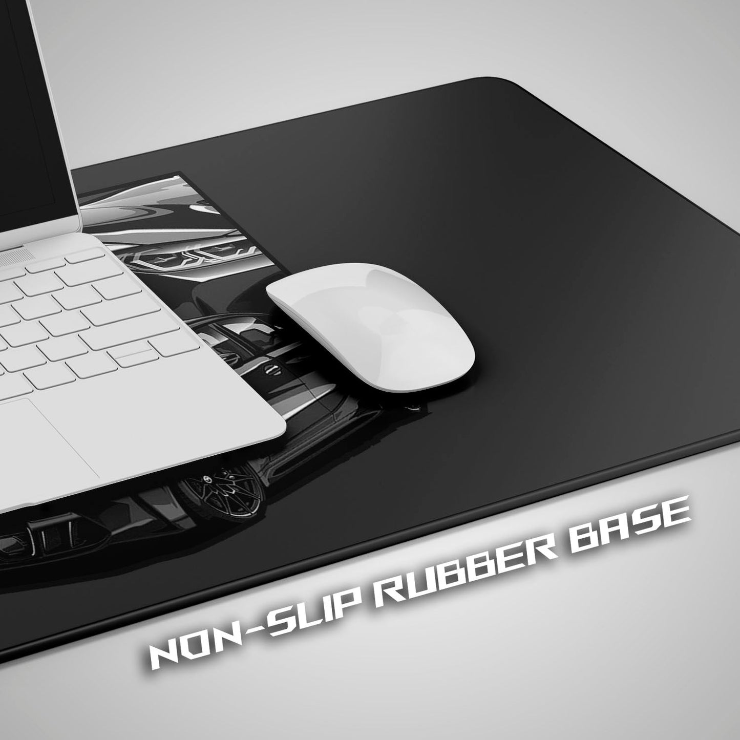 Flex Designs Mouse Pad Black BMW M3 Gaming Mouse Pad Accessories - Cars Supercar, Hype Car Large Gaming Mouse Pad