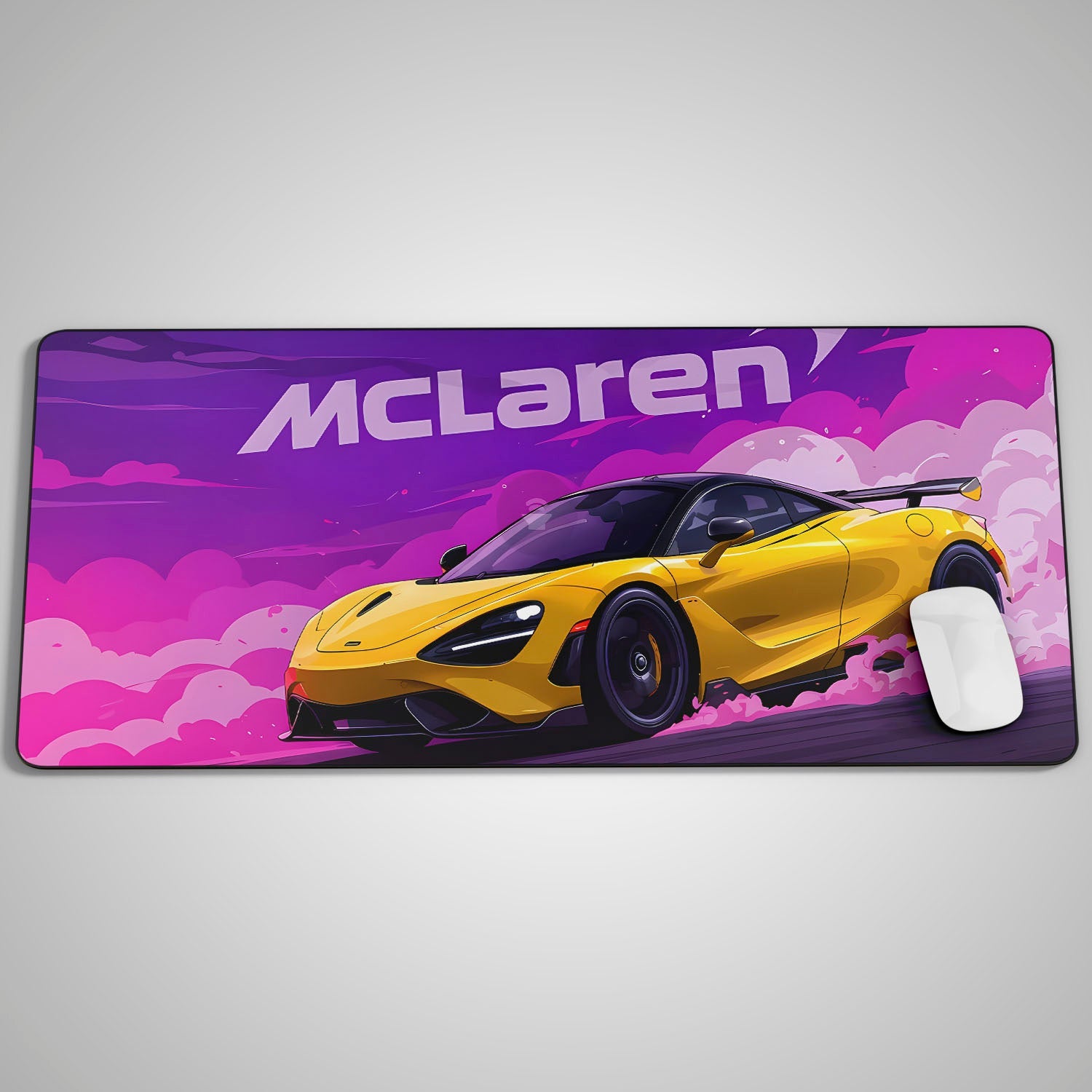 Flex Designs Mouse Pad Mclaren Hypecar Gaming Mouse Pad Accessories - Cars Supercar, Hype Car Large Gaming Mouse Pad