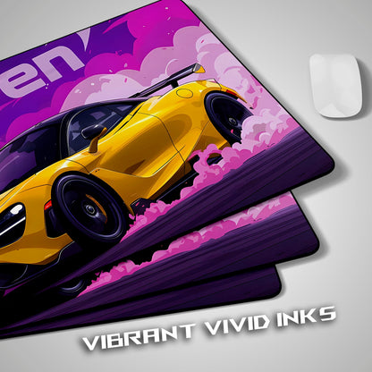 Flex Designs Mouse Pad Mclaren Hypecar Gaming Mouse Pad Accessories - Cars Supercar, Hype Car Large Gaming Mouse Pad