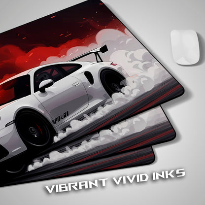 Flex Designs Mouse Pad Porsche 911 Supercar Gaming Mouse Pad Accessories - Cars Supercar, Hype Car Large Gaming Mouse Pad