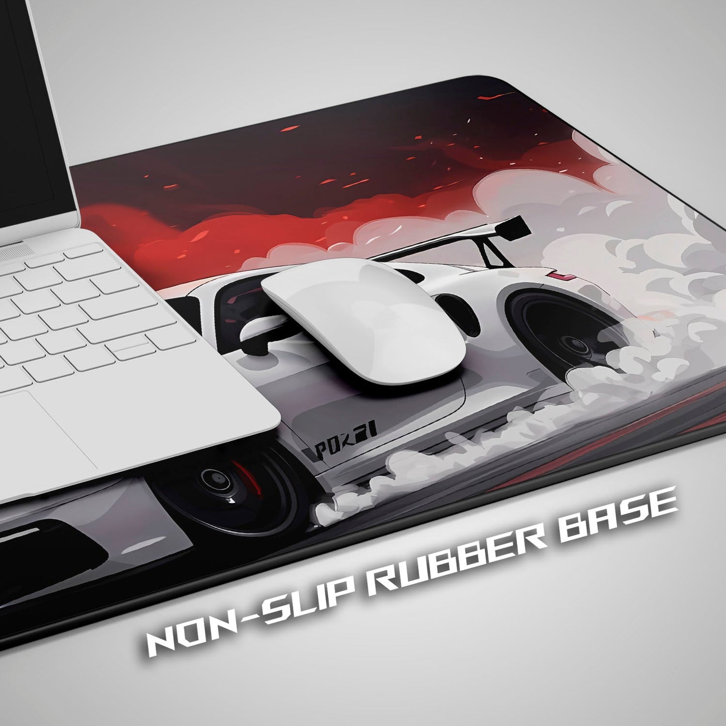 Flex Designs Mouse Pad Porsche 911 Supercar Gaming Mouse Pad Accessories - Cars Supercar, Hype Car Large Gaming Mouse Pad