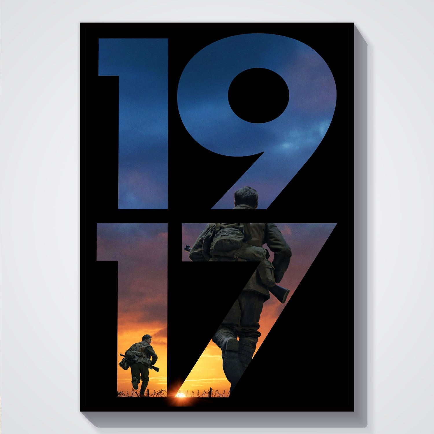 Flex Designs Poster 1917 Key Art 5 x 7" Home Goods - Movie 2019 Movie Poster