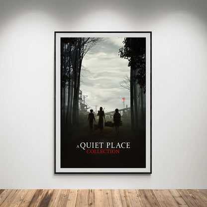 Flex Designs Poster A Quiet Place Minimalist 5 x 7" Home Goods - Movie 2018 Movie Poster