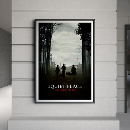 Flex Designs Poster A Quiet Place Minimalist 8 x 10" Home Goods - Movie 2018 Movie Poster