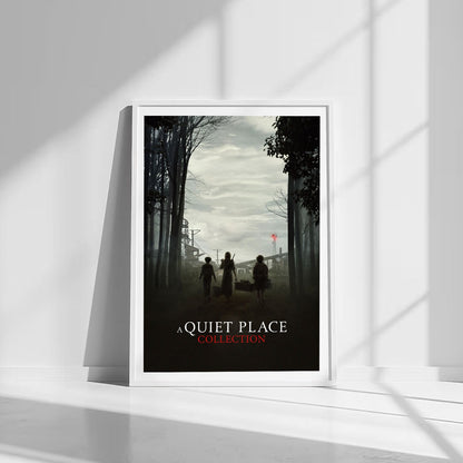 Flex Designs Poster A Quiet Place Minimalist 8 x 10" Home Goods - Movie 2018 Movie Poster