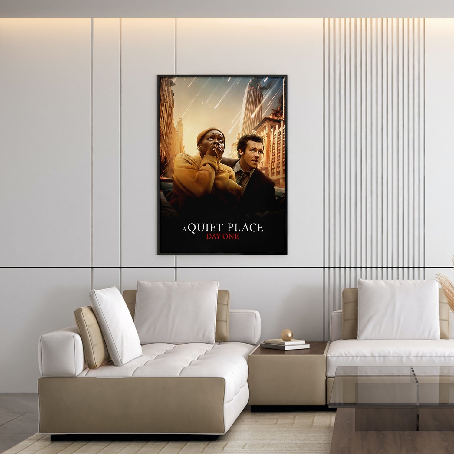 Flex Designs Poster A Quiet Place Day One 5 x 7" Home Goods - Movie 2024 Movie Poster