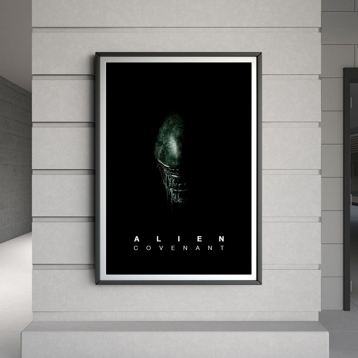 Flex Designs Poster Alien Covenant 8 x 10" Home Goods - Movie 2017 Movie Poster