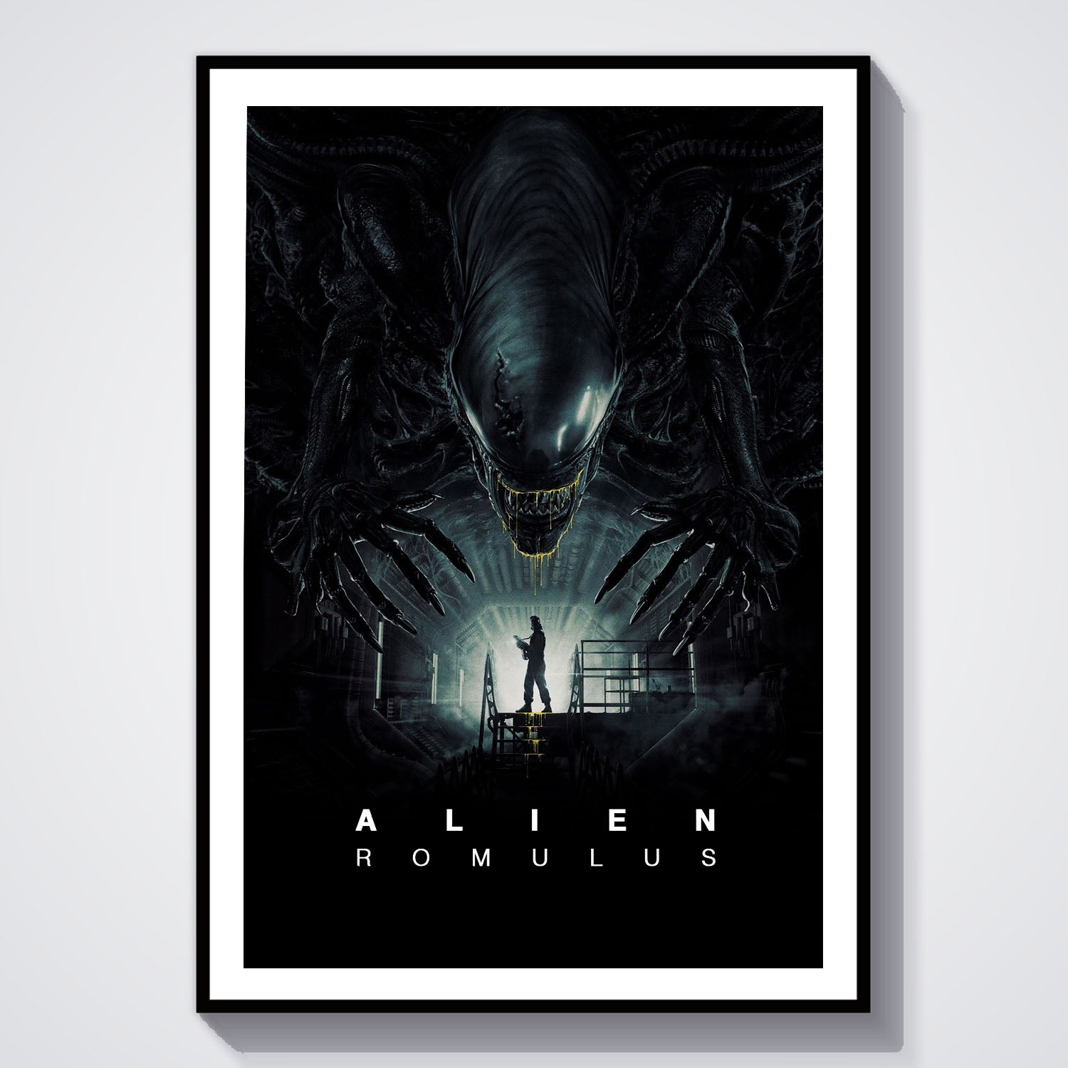 Flex Designs Poster Alien Romulus 8 x 10" Home Goods - Movie 2024 Movie Poster