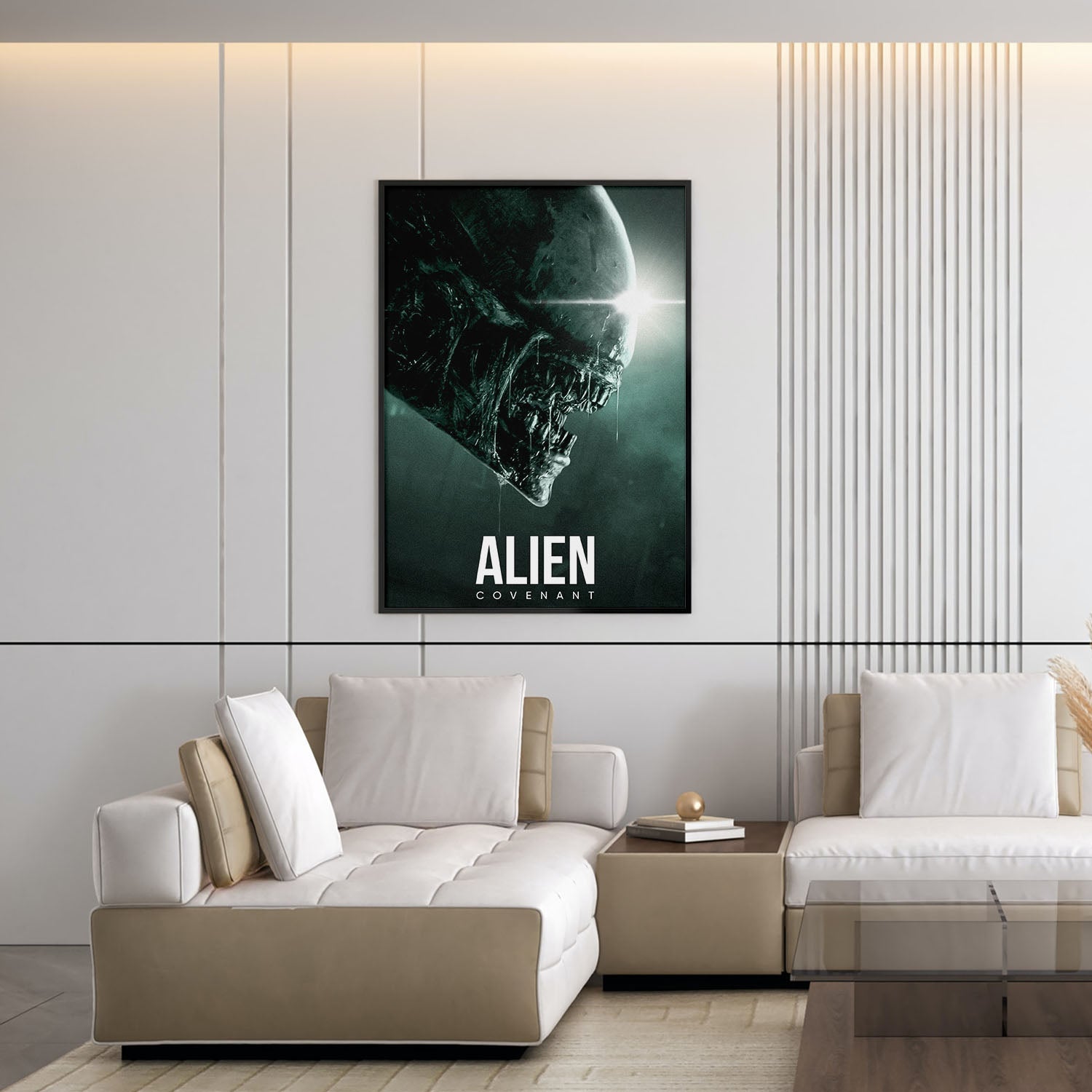 Flex Designs Poster Alien Covenant Classic 5 x 7" Home Goods - Movie 2017 Movie Poster