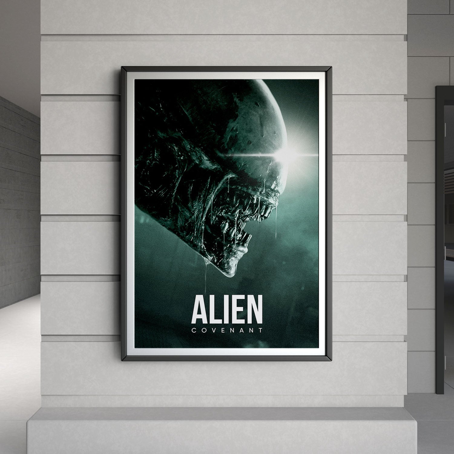 Flex Designs Poster Alien Covenant Classic 8 x 10" Home Goods - Movie 2017 Movie Poster