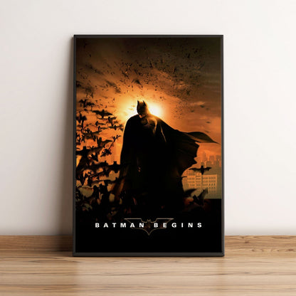 Flex Designs Poster Batman Begins 5 x 7" Home Goods - Movie 2005 Movie Poster