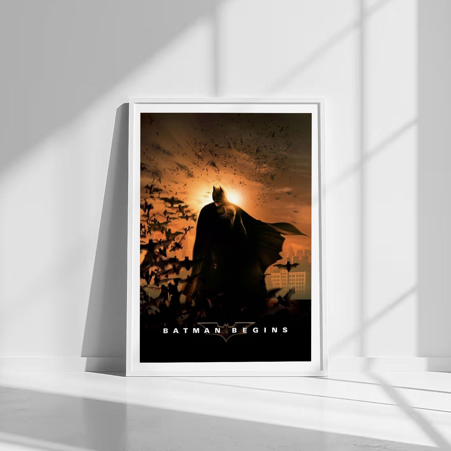 Flex Designs Poster Batman Begins 8 x 10" Home Goods - Movie 2005 Movie Poster