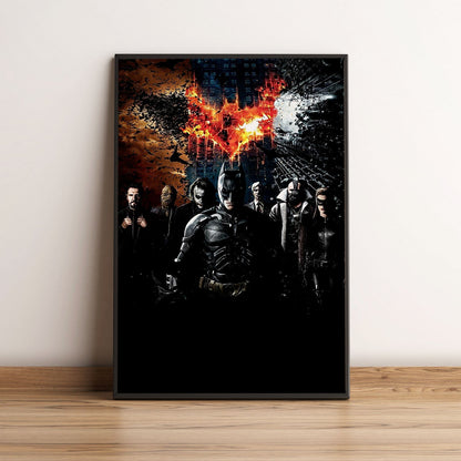 Flex Designs Poster Christopher Nolans Batman Triology 5 x 7" Home Goods - Movie  Movie Poster