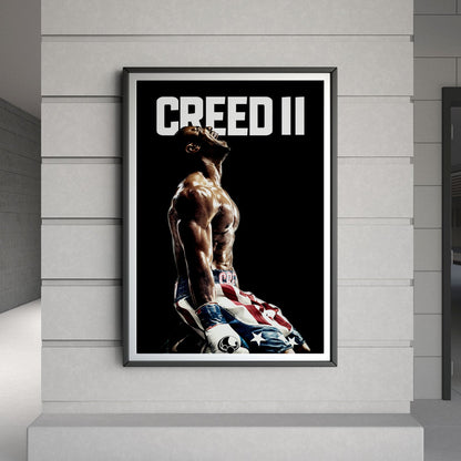 Flex Designs Poster Creed II 8 x 10" Home Goods - Movie 2018 Movie Poster