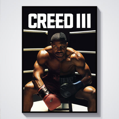 Flex Designs Poster Creed III 5 x 7" Home Goods - Movie 2023 Movie Poster