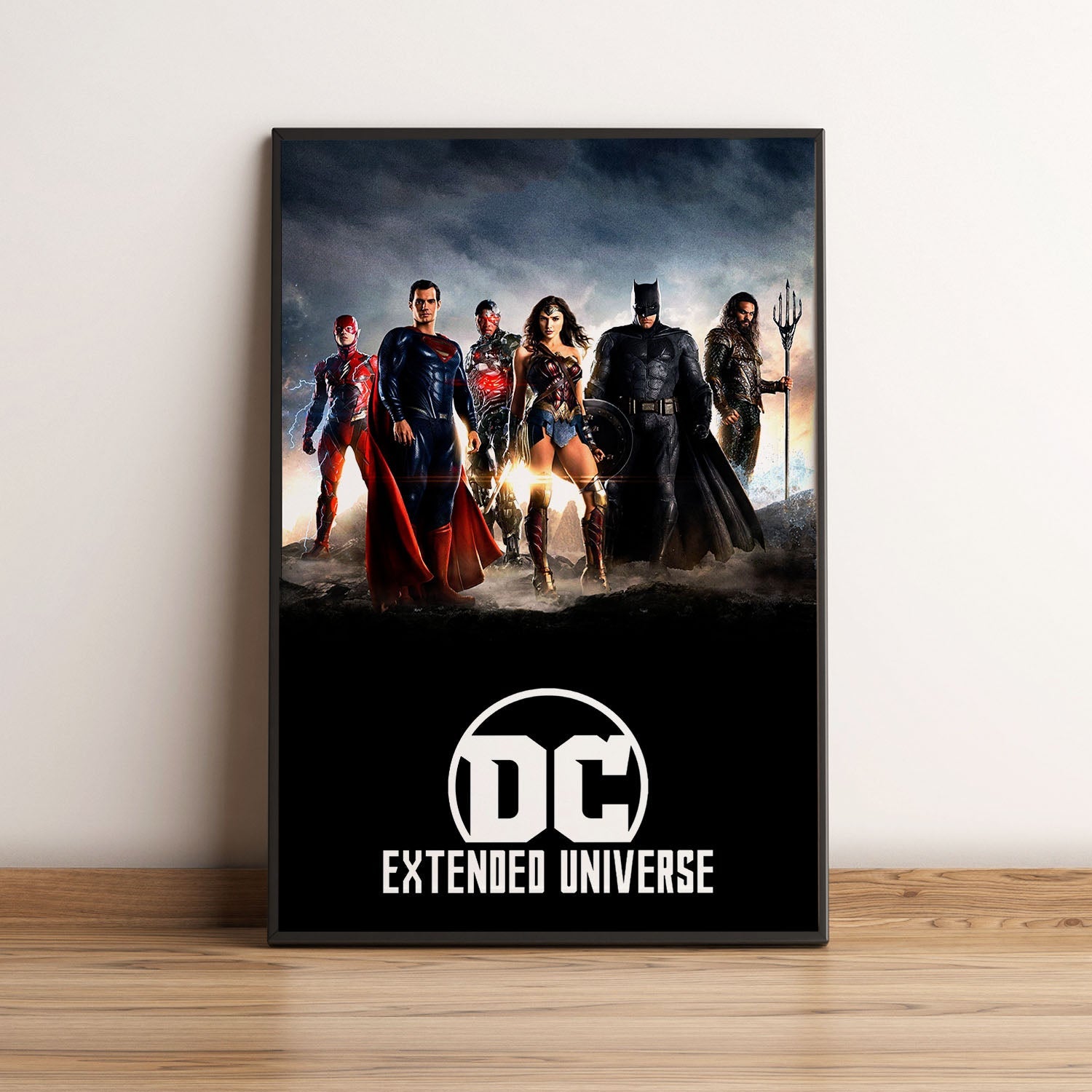Flex Designs Poster Worlds of DCEU 5 x 7" Home Goods - Movie  Movie Poster