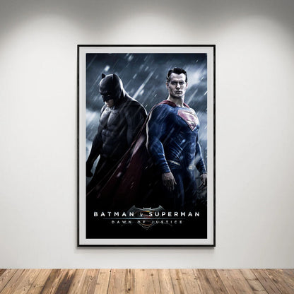 Flex Designs Poster Batman v Superman Dawn of Justice 5 x 7" Home Goods - Movie 2016 Movie Poster