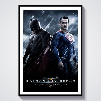 Flex Designs Poster Batman v Superman Dawn of Justice 8 x 10" Home Goods - Movie 2016 Movie Poster