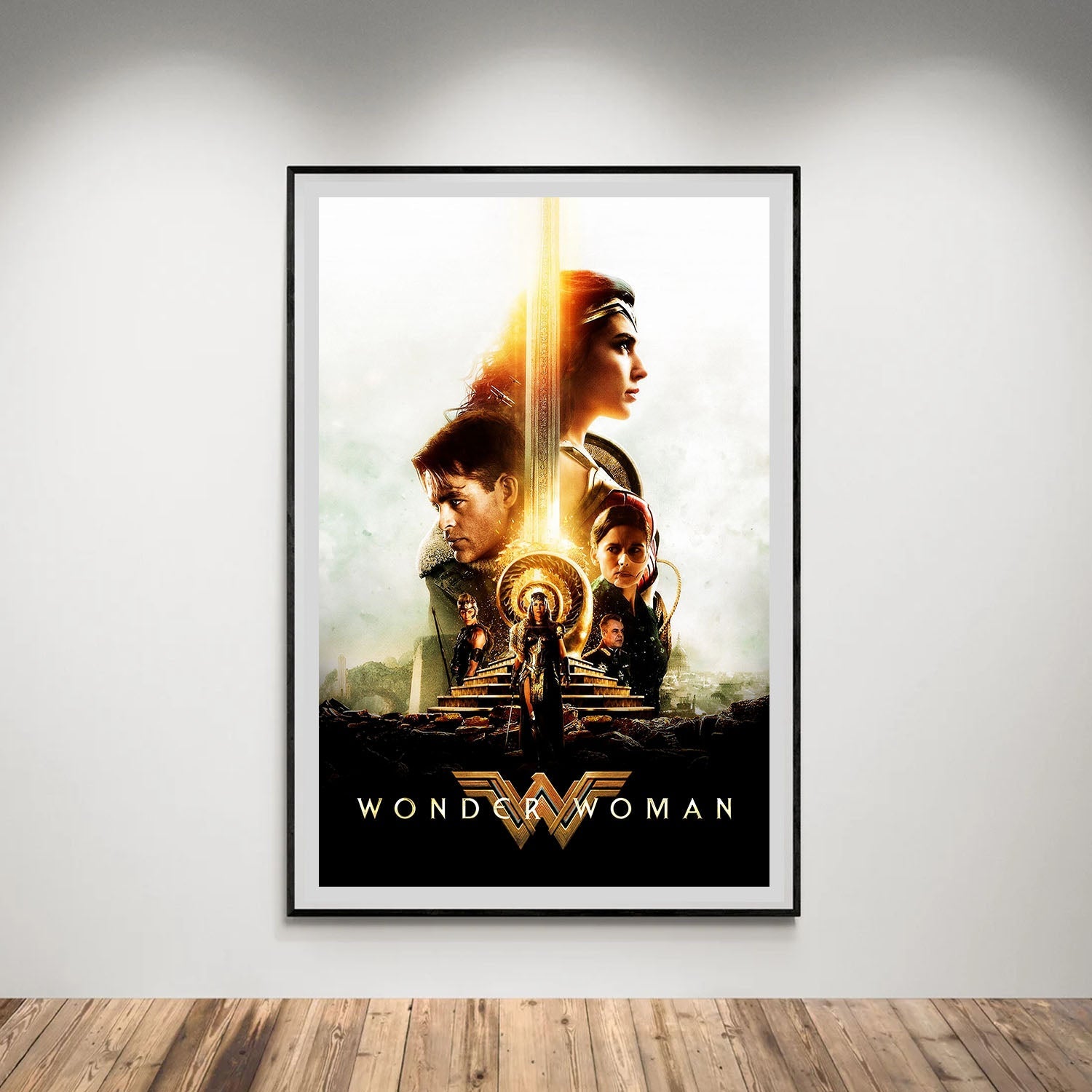 Flex Designs Poster Wonder Woman 5 x 7" Home Goods - Movie 2017 Movie Poster