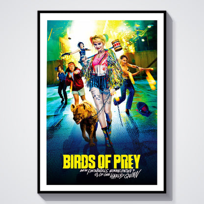 Flex Designs Poster Birds of Prey the Fantabulous Emancipation of Harley Quinn 8 x 10" Home Goods - Movie 2020 Movie Poster