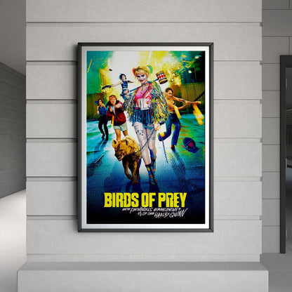 Flex Designs Poster Birds of Prey the Fantabulous Emancipation of Harley Quinn 8 x 10" Home Goods - Movie 2020 Movie Poster