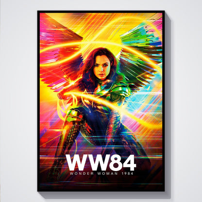 Flex Designs Poster Wonder Woman 1984 5 x 7" Home Goods - Movie 2020 Movie Poster