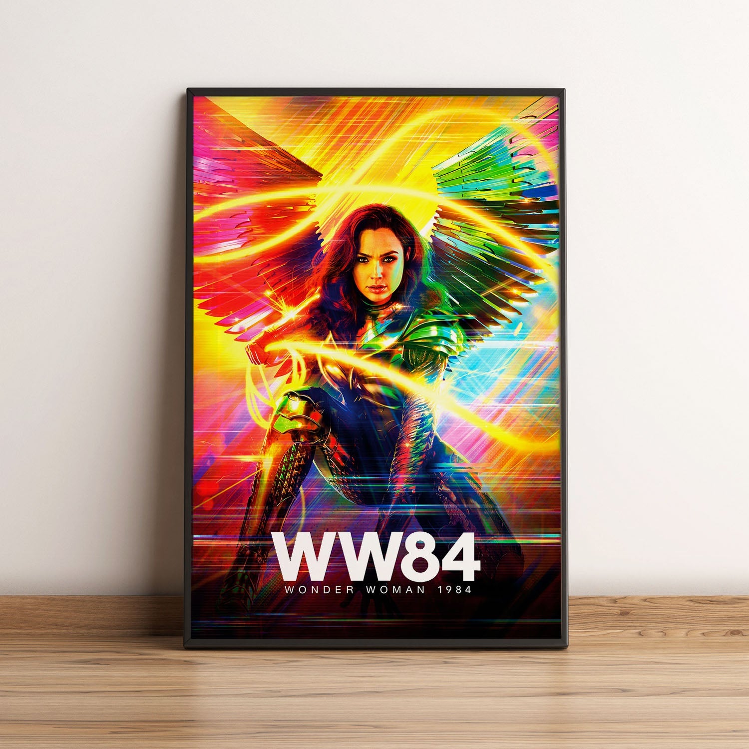 Flex Designs Poster Wonder Woman 1984 5 x 7" Home Goods - Movie 2020 Movie Poster