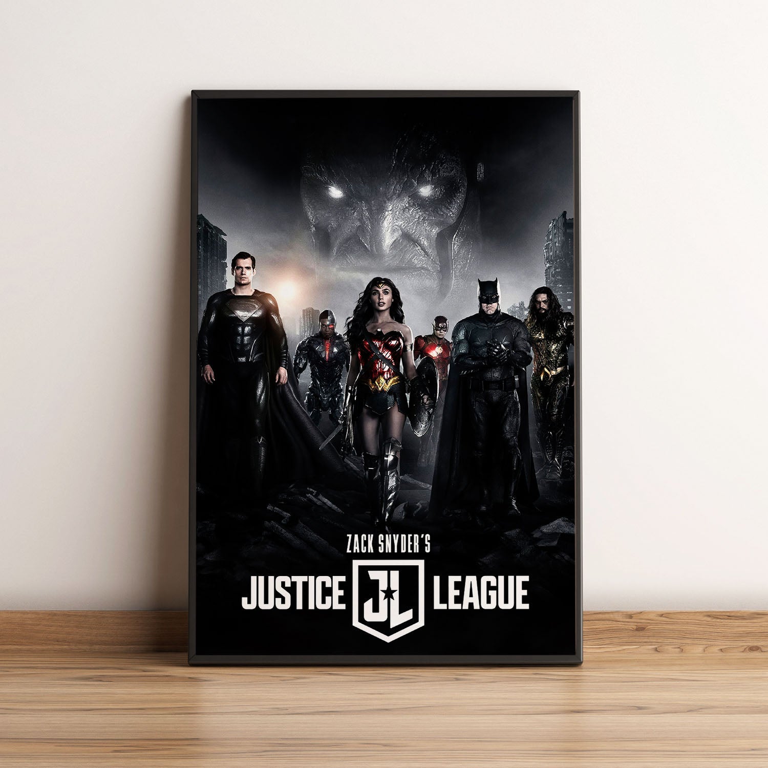Flex Designs Poster Zack Snyders Justice League 5 x 7" Home Goods - Movie 2021 Movie Poster