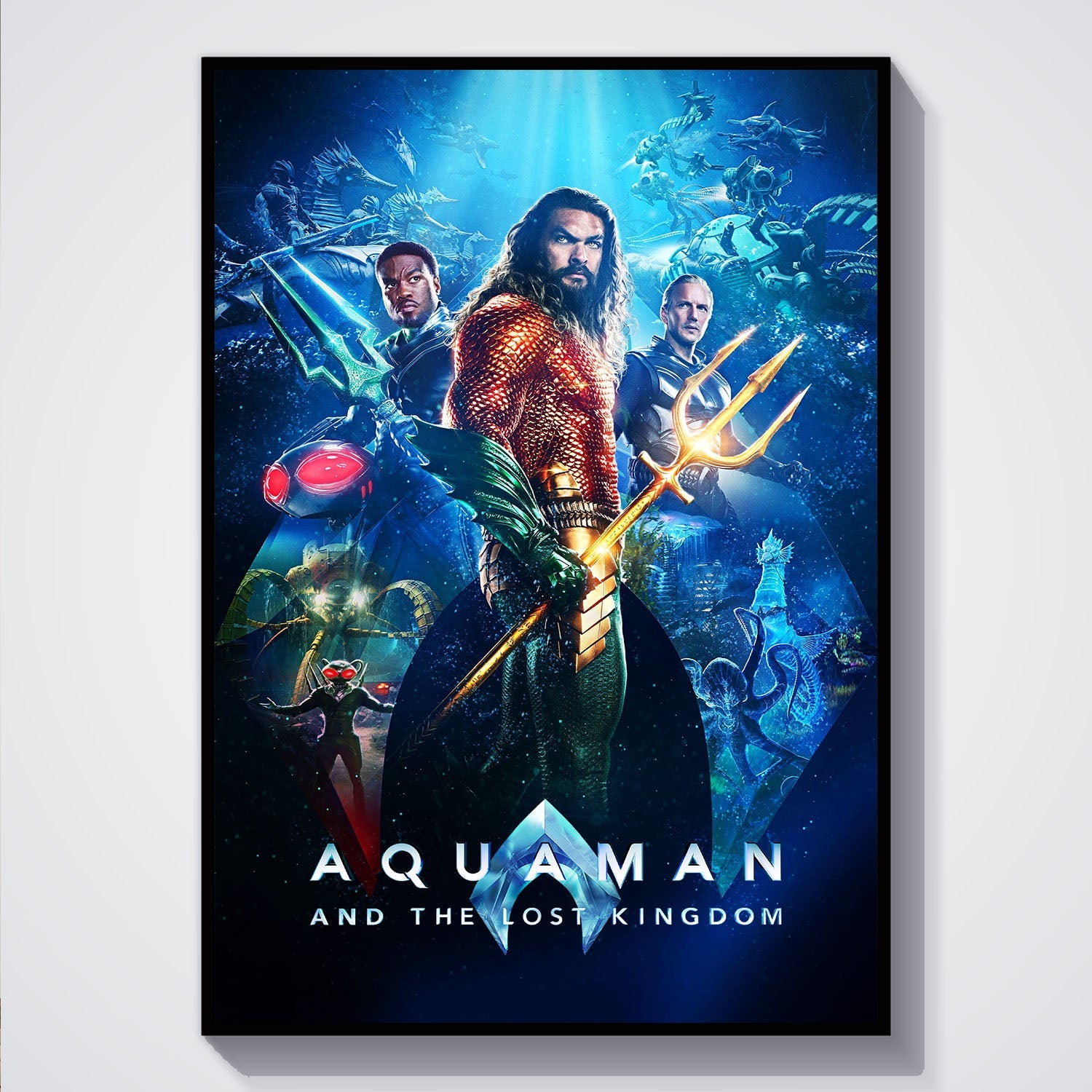 Flex Designs Poster Aquaman and the Lost Kingdom 5 x 7" Home Goods - Movie 2023 Movie Poster