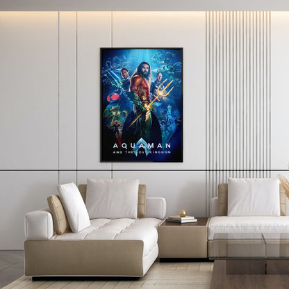 Flex Designs Poster Aquaman and the Lost Kingdom 5 x 7" Home Goods - Movie 2023 Movie Poster