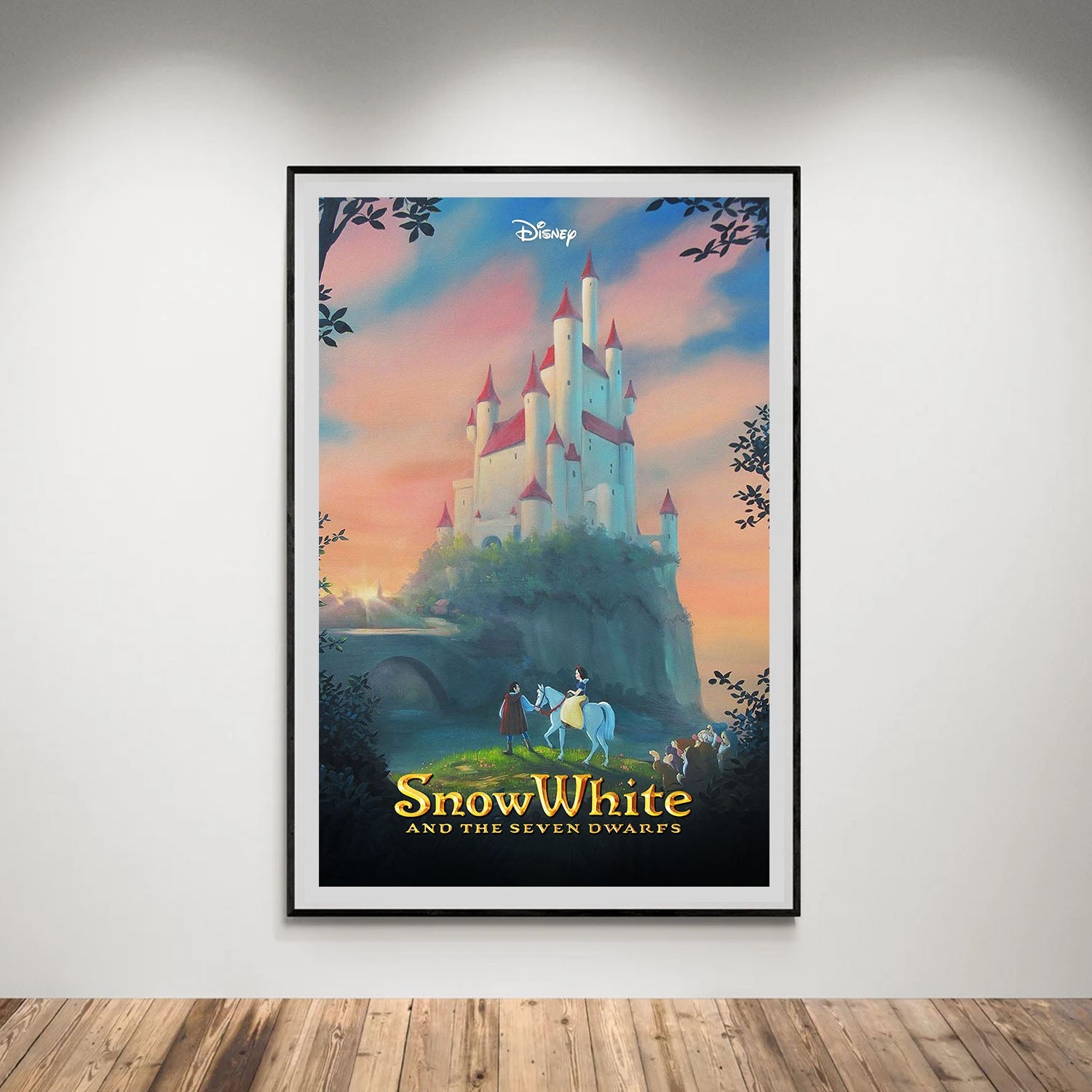 Flex Designs Poster Snow White and the Seven Dwarfs 5 x 7" Home Goods - Movie 1938 Movie Poster