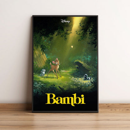 Flex Designs Poster Bambi 5 x 7" Home Goods - Movie 1942 Movie Poster