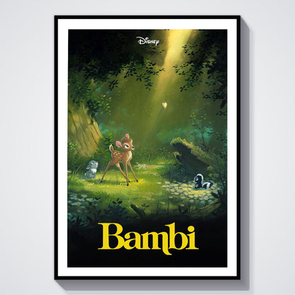 Flex Designs Poster Bambi 8 x 10" Home Goods - Movie 1942 Movie Poster