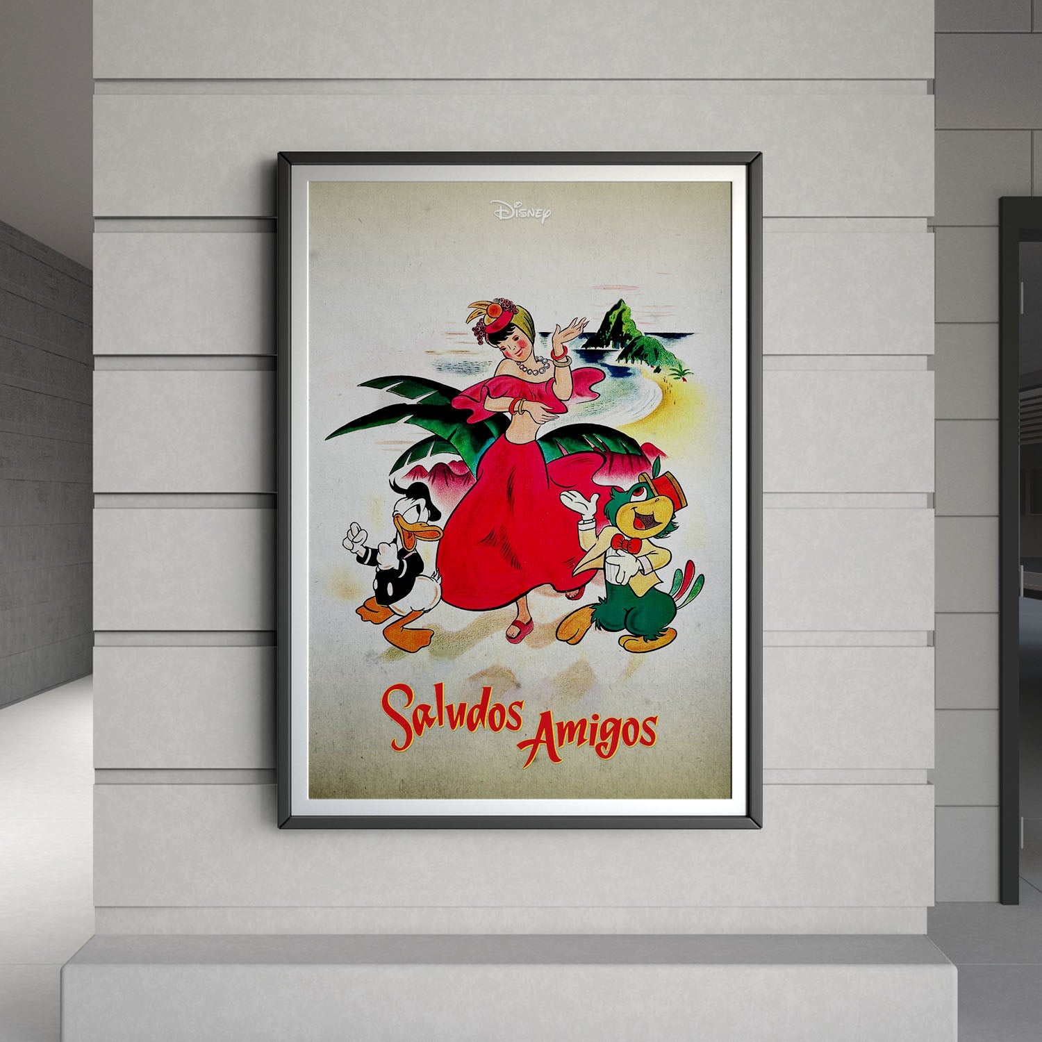 Flex Designs Poster Saludos Amigos 8 x 10" Home Goods - Movie 1942 Movie Poster