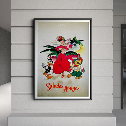 Flex Designs Poster Saludos Amigos 8 x 10" Home Goods - Movie 1942 Movie Poster