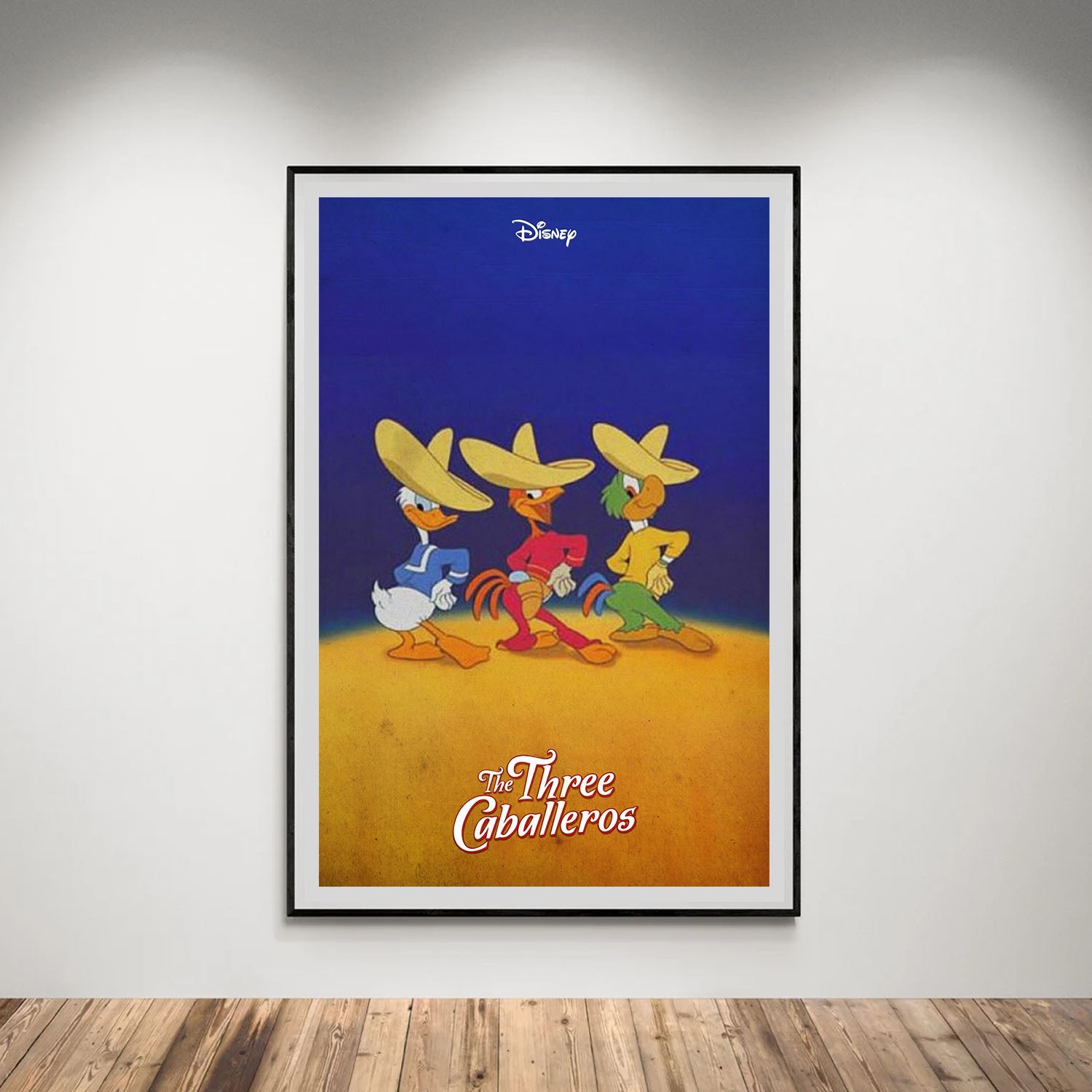 Flex Designs Poster The Three Caballeros 5 x 7" Home Goods - Movie 1944 Movie Poster