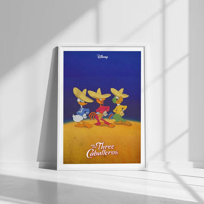 Flex Designs Poster The Three Caballeros 8 x 10" Home Goods - Movie 1944 Movie Poster