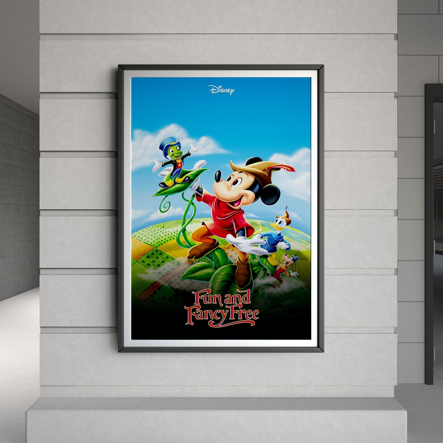Flex Designs Poster Fun and Fancy Free 8 x 10" Home Goods - Movie 1947 Movie Poster