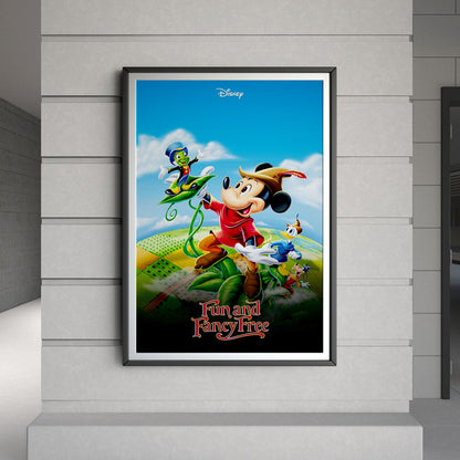 Flex Designs Poster Fun and Fancy Free 8 x 10" Home Goods - Movie 1947 Movie Poster