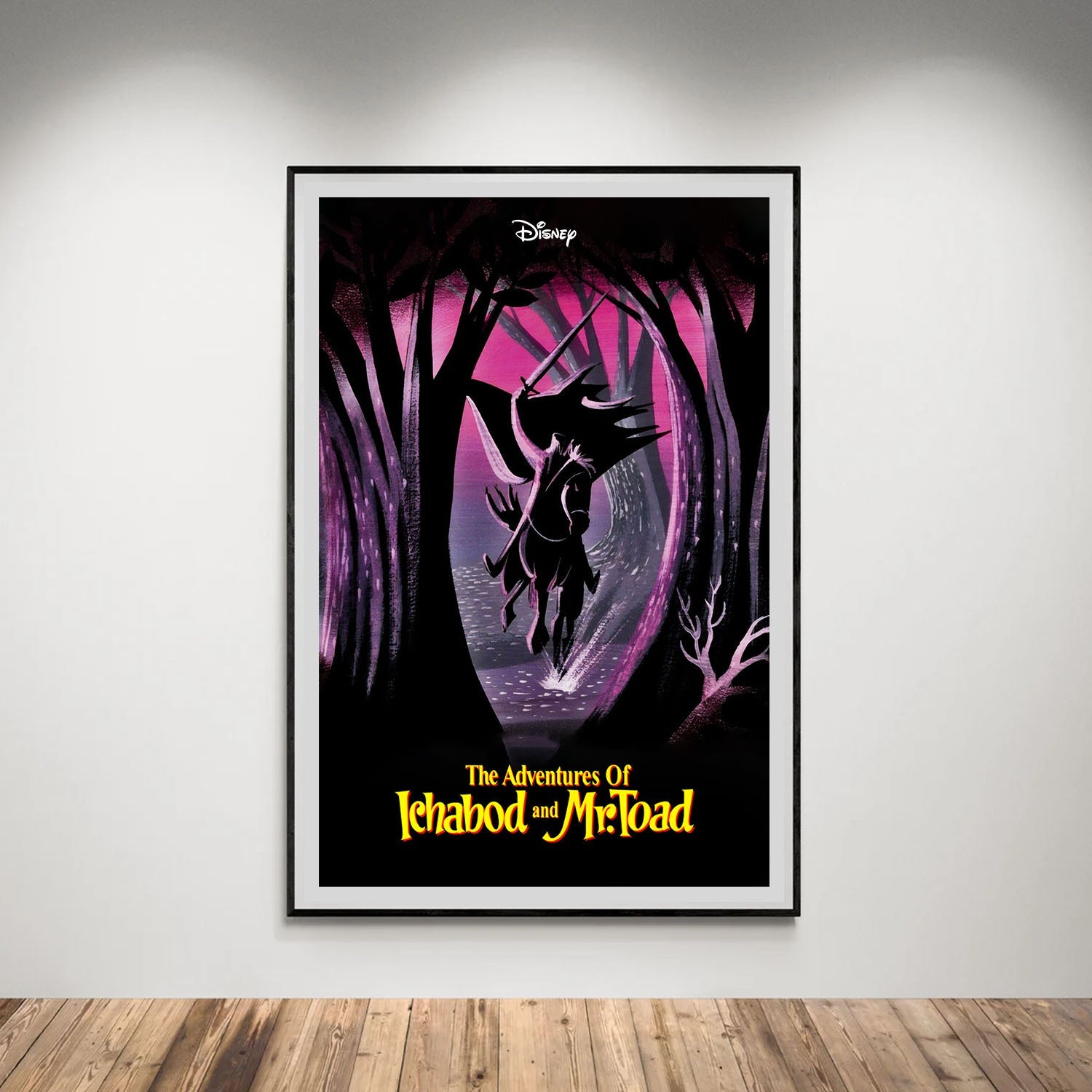 Flex Designs Poster The Adventures of Ichabod and Mr Toad 5 x 7" Home Goods - Movie 1949 Movie Poster