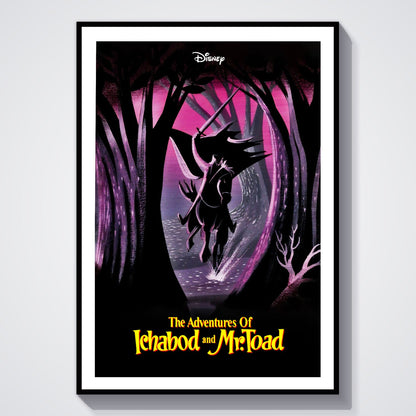 Flex Designs Poster The Adventures of Ichabod and Mr Toad 8 x 10" Home Goods - Movie 1949 Movie Poster