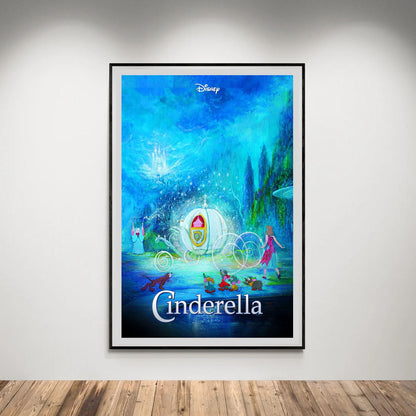 Flex Designs Poster Cinderella 5 x 7" Home Goods - Movie 1950 Movie Poster