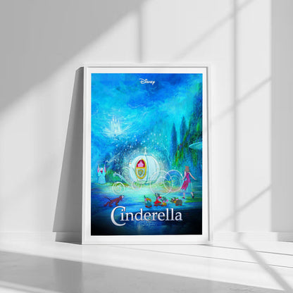 Flex Designs Poster Cinderella 8 x 10" Home Goods - Movie 1950 Movie Poster