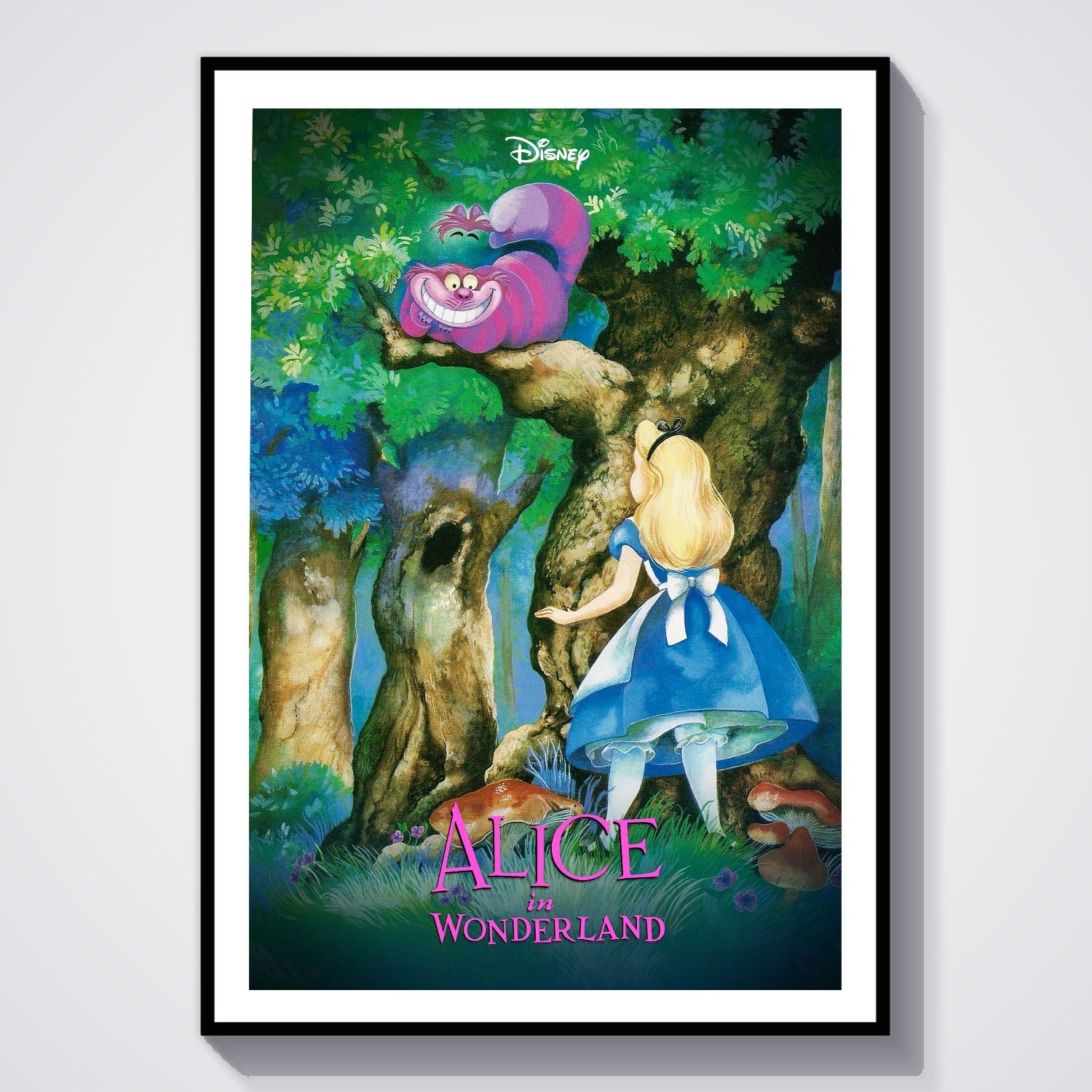 Flex Designs Poster Alice in Wonderland 8 x 10" Home Goods - Movie 1951 Movie Poster