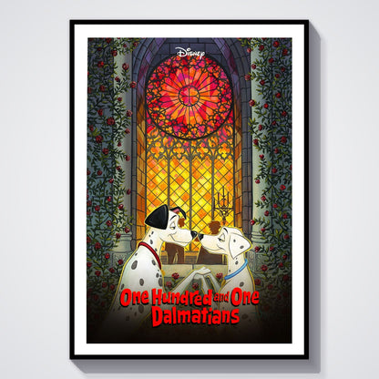 Flex Designs Poster One Hundred and One Dalmatians 8 x 10" Home Goods - Movie 1961 Movie Poster